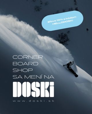 Tvoj obľúbený obchod s doskami má nový názov 👀✨ Corner Board Shop sa mení na DOSKi - nový eshop, nová vizualita, ale stále...
